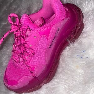 Hot pink Balenciagas